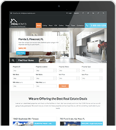 Real Estate Website - WordPress